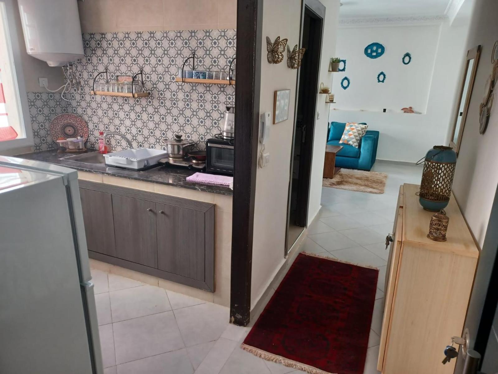 Excellent Rapport Qualite Prix Pour Cet Appartement 3 Etoiles 2P Tout Confort Clim Reversible Residence Golf Mesnana Tanger Exterior photo